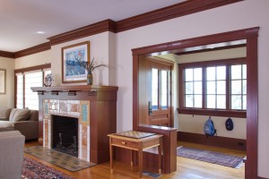 Piedmont Renovation - Craftsman Fireplace